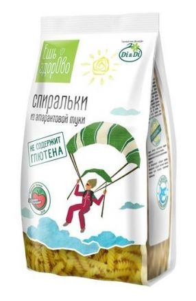 Макаронные изделия из амарантовой муки «Спиральки» Ешь здорово (250 г)